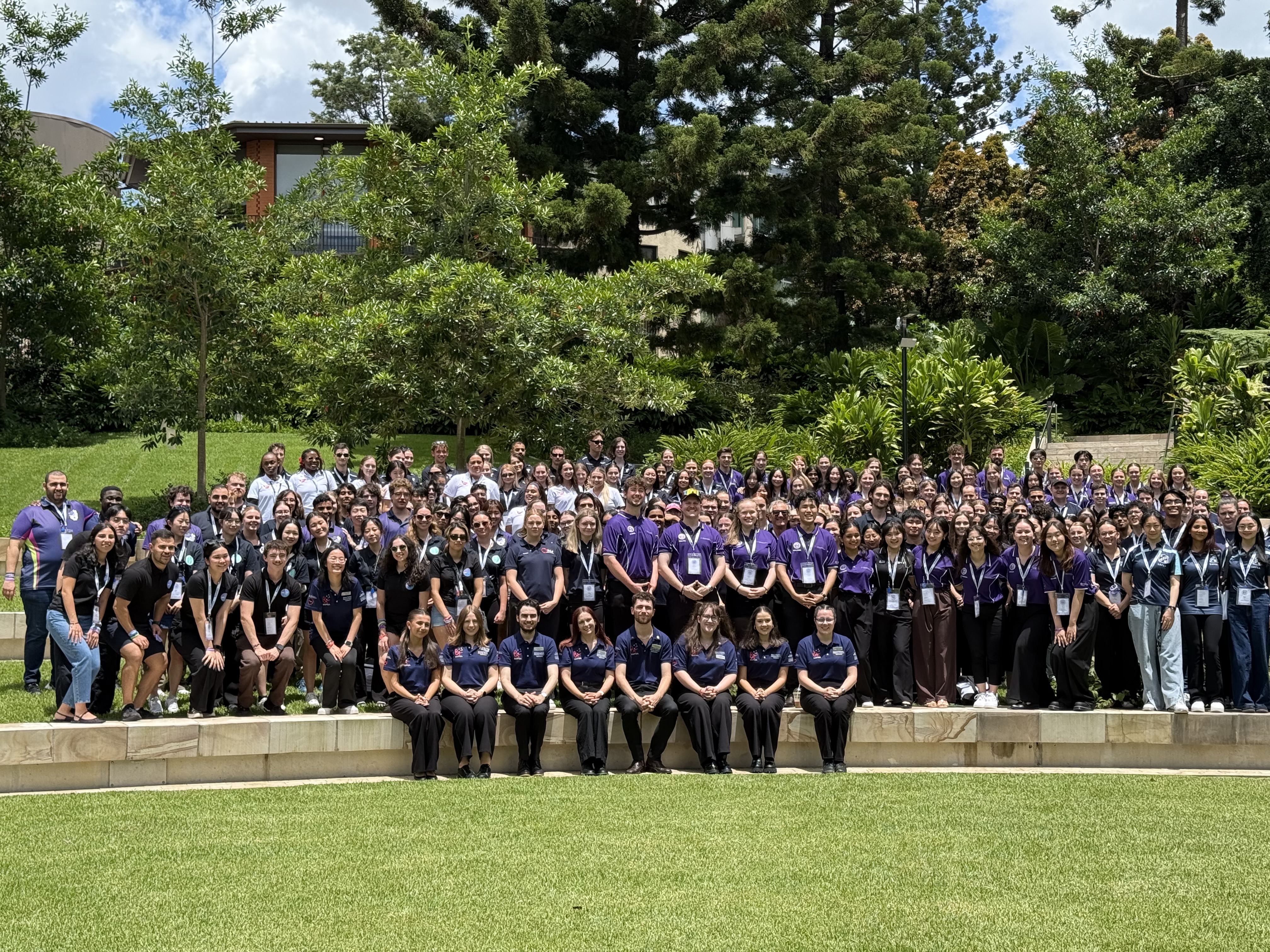 Over 250 students gathered at the University of Queensland in Brisbane for the 2025 congress